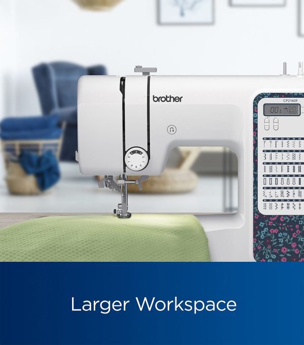 Brother CP2160F Multi-Blue Floral Computerized Sewing Machine - Image 8